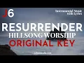 Lagu Hillsong Worship | Resurrender Instrumental Music and Lyrics Original Key (C)