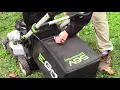 How To Install EGO Mower Bag