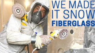 I Sacrificed 3 Days of My Life GRINDING Fiberglass to Save $18k