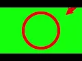 Red circle meme greenscreen low Resolution
