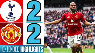 Tottenham Vs Manchester United 2 2 Extended Highlights Premier League 2025 26 
