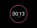 13 Second Countdown Timer iPhone Timer Style