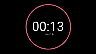 13 Second Countdown Timer iPhone Timer Style