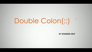 Double colon operator static method reference part 2