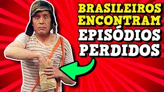 ENCONTRARAM EPISÓDIOS PERDIDOS de CHAVES e CHAPOLIN!!!