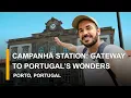 Inside of Campanha Train Station Portugal Station Rail Ninja Review