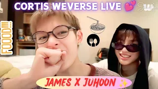 ALL SUB CORTIS JAMES JUHOON WEVERSE LIVE 11 05 25 Foood ONE MORE TIME Weverselive Cortis 