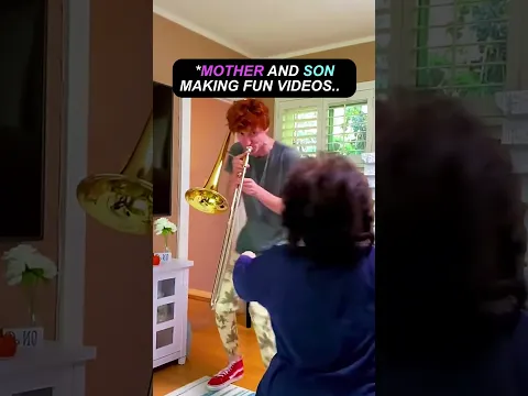 Mother And Son Making Funny Videos ❤️