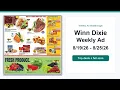 Winn Dixie Weekly Ad 26 - 26 Top Deals