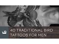 40 Traditional Bird Tattoos For Men