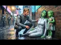 Lagu ‘Mr. Human, Mommy Can’t Walk…’ Said The Alien Girl — The Veteran Single Father Carried Her Away. HFY