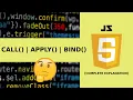 call apply and bind in JavaScript Difference Interview Question Complete Explanation
