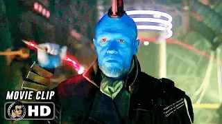 yondu kills taserfaces army scene guardians of the galaxy vol 2 2017 movie clip hd