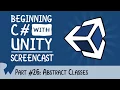 Abstract Classes in C - Beginning C with Unity