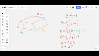 Volume of a Trapezoidal Prism