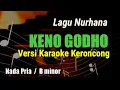 Download Lagu KENO GODHO KARAOKE KERONCONG NADA PRIA