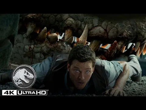 Download MP3 El Indominus Rex se escapa del paddock en 4K HDR | Jurassic World