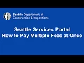 How to Pay Multiple Fees