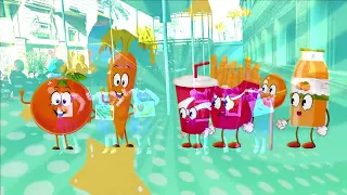 استعراض متميز بعنوان طعام صحي طعام ضار 