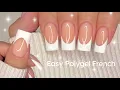 Easy Polygel French Nails Beginner Friendly Step-By-Step Tutorial