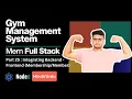 Integrating Node JS to React Add Membership Member Part 25 Gym Management System MERN Full Stack