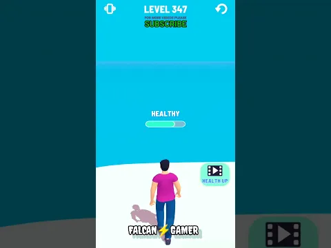 🔥 HEALthy RUNner 👀 Level 347 Android⚡IOS #healthyrunner #shortsvideo #shorts