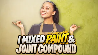 Regular Putty + Paint = High-End Decorative Wall Finish!