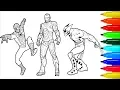 Spiderman Iron Man Wolverine Superheros Coloring Pages Colouring Pages for Kids