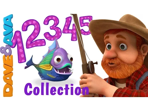 Download MP3 12345 Once I Caught a Fish Alive | Number Song | Nursery Rhymes Collection from Dave and Ava