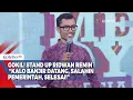 Download Lagu GOKIL! Stand Up Ridwan Remin  “Kalo Banjir Datang, Salahin Pemerintah, Selesai!”