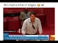 He went to Vegas and got tricked by a tranny