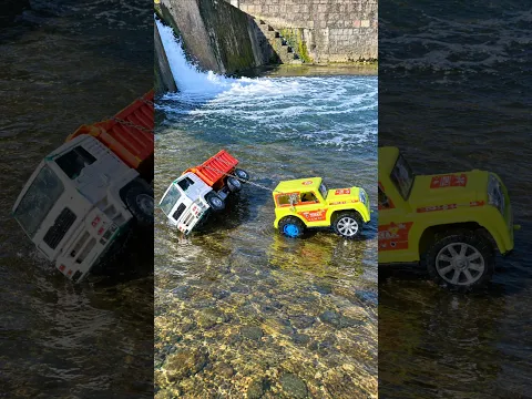 12 Wheeler Tata Truck Accident Pulling Out Thar Gadi ? toys Cartoon Video | CS Toy