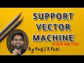 13 SUPPORT VECTRO MACHINE - BIG DATA ANALYTICS BY PROF SAHEBGOUDA R PATIL