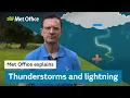 What makes a thunderstorm and how hot is lightning - Met Office explains