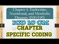 ICD-10-CM - Chapter Specific Coding Guidelines