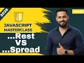 Javascript tutorial in Hindi Rest vs Spread Operator in JavaScript