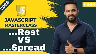 Javascript tutorial in Hindi Rest vs Spread Operator in JavaScript