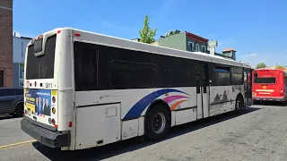On-Board Ride NJ TRANSIT 84 91st Street via Bergenline NABI 40-SFW 5811