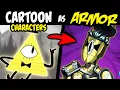 Download Lagu What if ANIMATED CHARACTERS Were ARMOR SETS?! (Banter \u0026 Speedpaint)