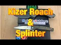 Kizer Splinter Roach micarta flippers Mojave Outdoor Exclusives