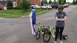 beach pranks and big wheel races