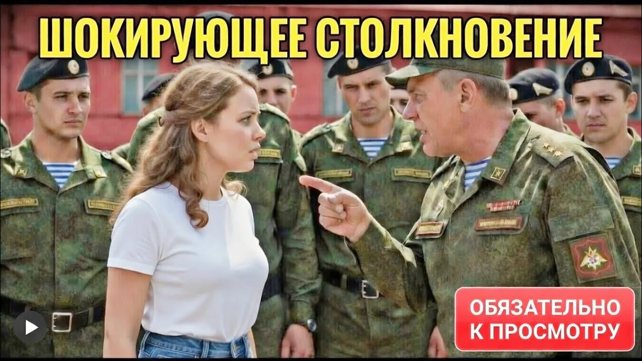 Полковник обозвал «теткой», не зная, что она бригадный генерал. Гнев вскрыл коррупцию! армии РФ шок! poster