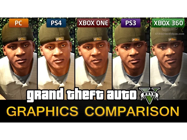 GTA 5 Graphics Comparison - PC / PS4 / Xbox One / PS3 / Xbox 360