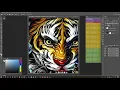 Rasterization Kit Photoshop - 2 Knockout Black Rasterizations