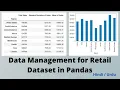 Data Management for Retail Dataset in Pandas Data Science Project Python Pandas