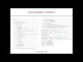 Cours n 3 Programmation Orientee Objet avec Python