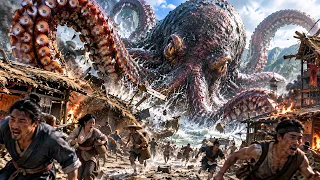 变异巨兽袭向海边村落，村民仓皇奔逃，四下尽是哀嚎！|惊悚 灾难 |【电影派对】