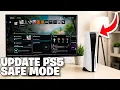 How To Update PS5 System Software In Safe Mode - Full Guide