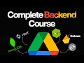 Learn Backend Development in 4 Hours Backend Web Development Full Course