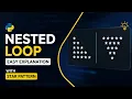 Python Nested Loops Explained with Star Patterns
